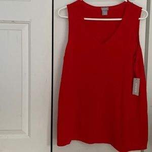 Chico’s NWT Tank Sweater V-Neck size 2